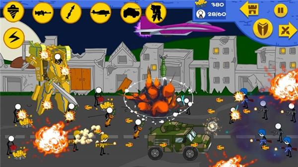 火柴人前进挑战游戏截图2