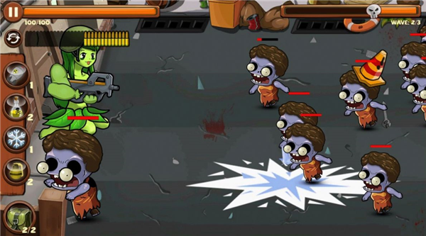 僵尸疯狂大乱斗-游戏截图1