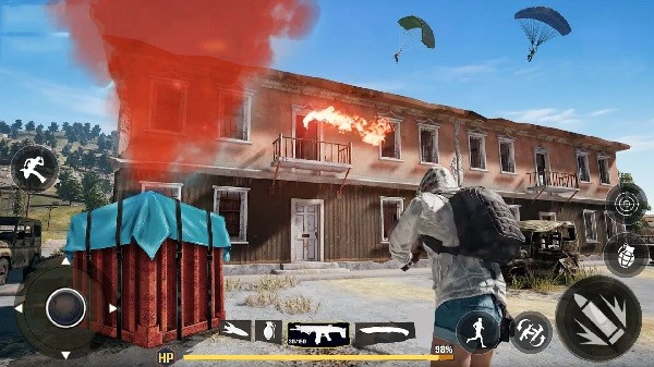 跳伞吃鸡求生游戏截图2