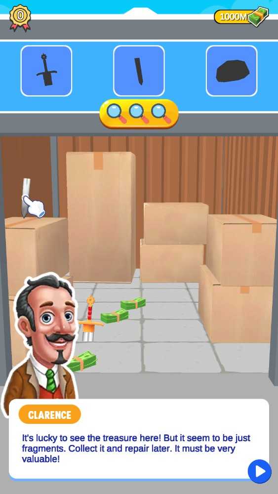 空闲寻宝游戏截图1