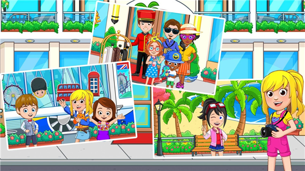 迷你城市度假屋游戏截图1