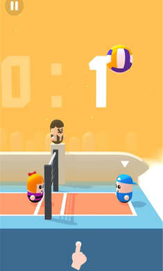 糖豆人排球-游戏截图1
