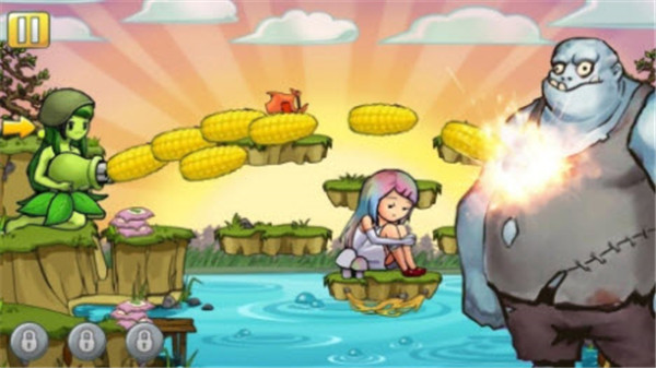 僵尸大陆娘化版-游戏截图1