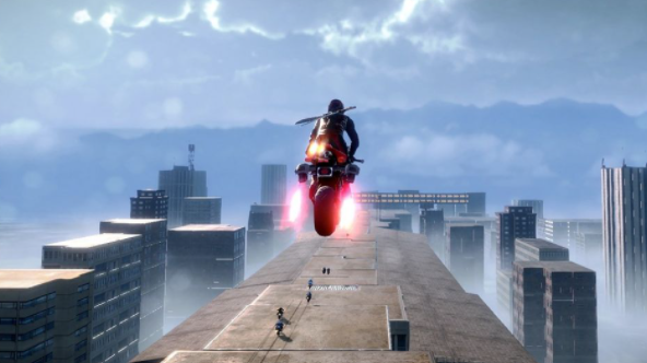 超级忍者摩托车游戏截图3