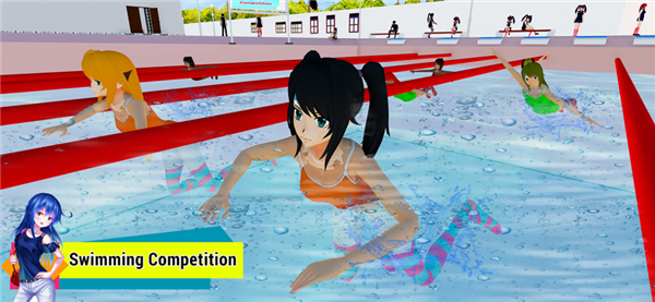 动漫女孩高中游戏游戏截图1