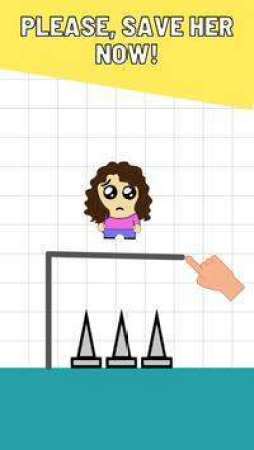智能绘画救女孩游戏截图3