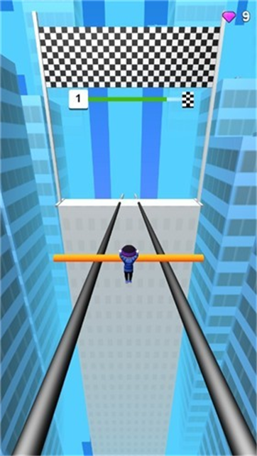 楼顶棍棍侠游戏截图2