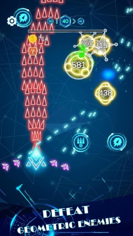 几何战争冲破天际游戏游戏截图3
