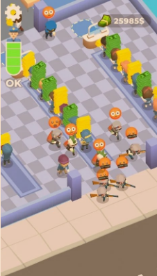 银行工作闲置业务游戏截图1