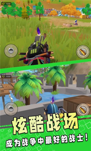 刺激吃鸡之夜游戏截图2