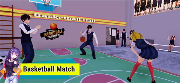 动漫女孩高中游戏游戏截图4