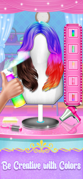 假发设计制造商游戏截图1