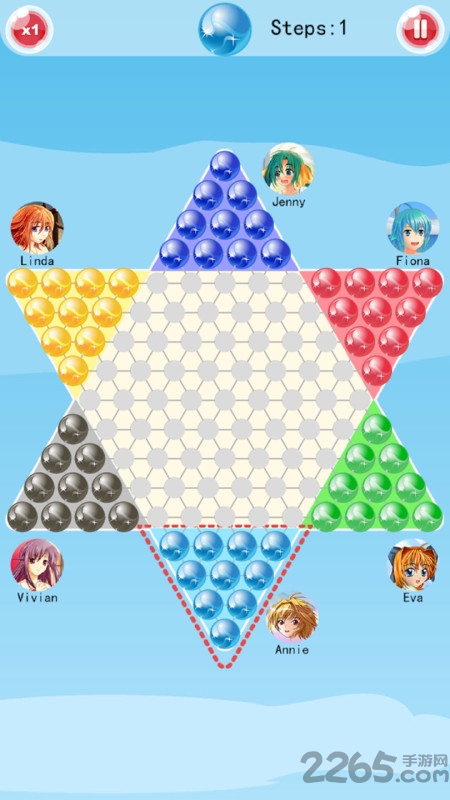 手机跳棋游戏游戏截图4