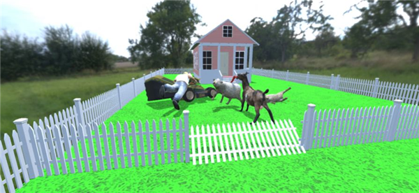 疯狂的山羊SIM城市模拟器游戏截图4