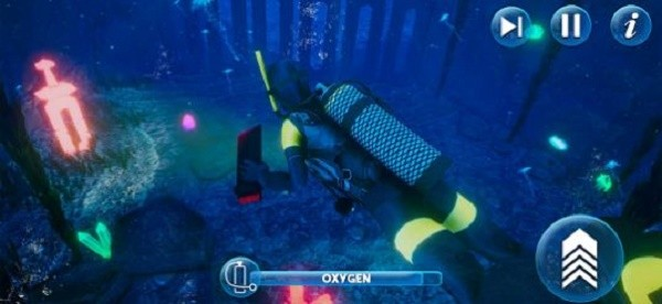 木筏生存水下打猎游戏截图1