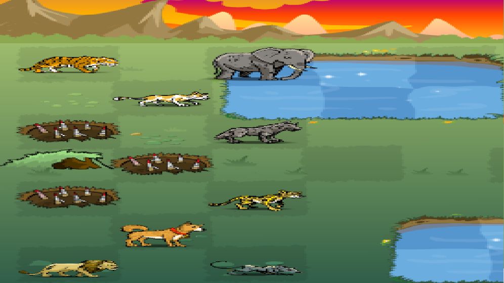 魔改的斗兽棋游戏截图4