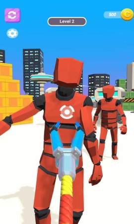 钩假人射击绳索游戏截图2