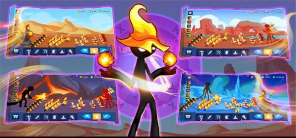 火柴人战争权力争夺游戏截图2