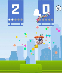 布娃娃扣篮决斗游戏截图1