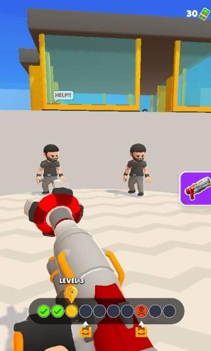 钩爪模拟器BoosterGun游戏截图1