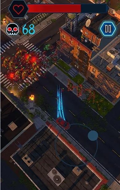 僵尸粉碎者-游戏截图2