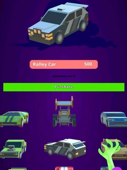 迷你汽车漂移ZombieDriftRacingCar游戏截图2