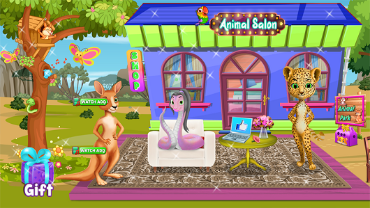 宠物动物美发沙龙造型师游戏截图3
