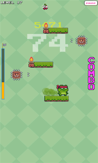 像素跳跳游戏截图2