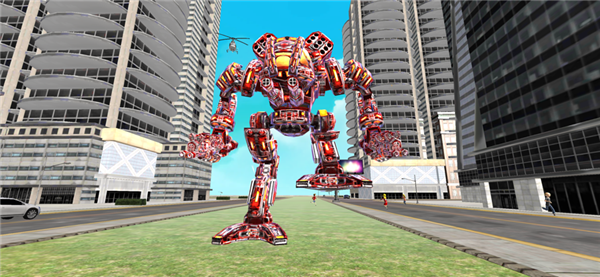 飞行超级英雄犯罪城3D游戏截图3