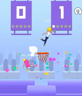 布娃娃扣篮决斗游戏截图3