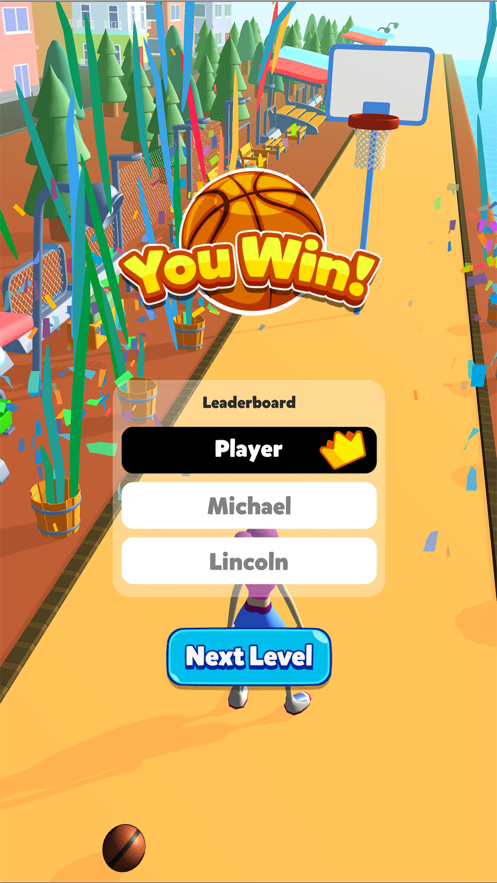 女孩跳跃投篮游戏截图1