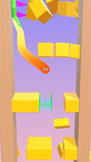 下坠的蛇九游版游戏截图1