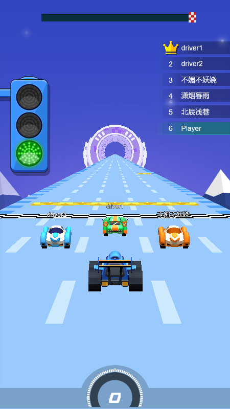 疯狂赛车追击游戏截图1