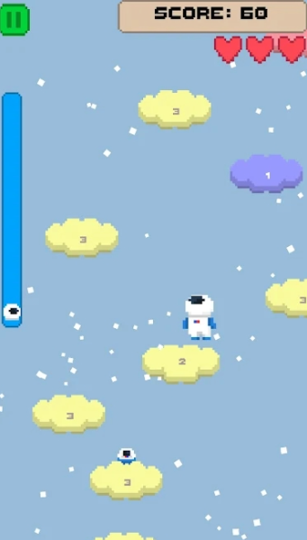 云朵飞跃游戏截图1