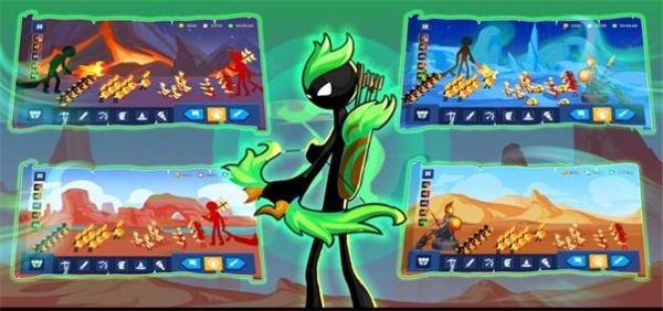 火柴人战争权力争夺游戏截图1