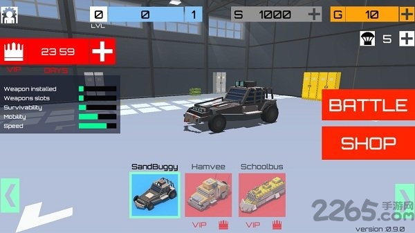 汽车未知的战场内购破解版游戏截图2