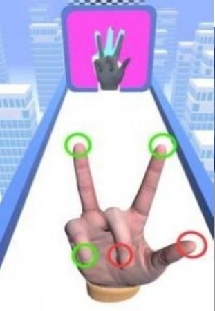 手掌跑酷游戏截图1