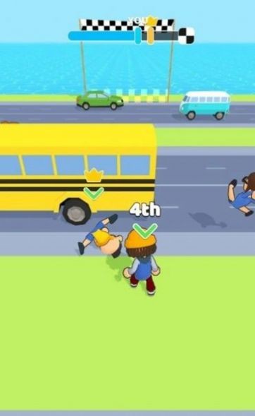 过马路竞赛-游戏截图2