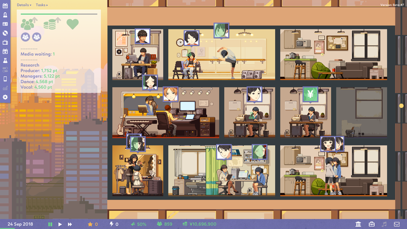 偶像事务所模拟器游戏截图3