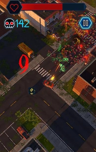 僵尸粉碎者-游戏截图1