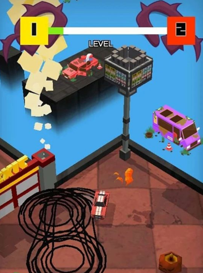 迷你汽车漂移ZombieDriftRacingCar游戏截图3