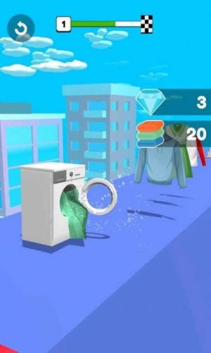 洗衣翻转游戏截图1