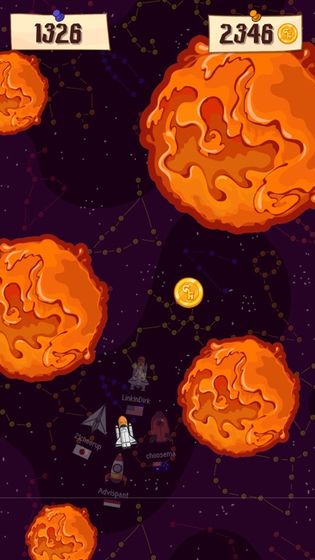 纸片火箭游戏截图2