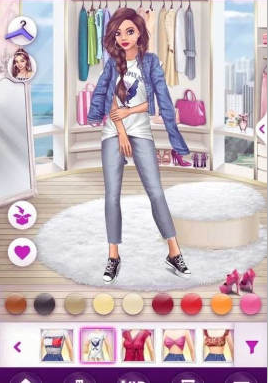 人气女士时尚竞技场游戏截图1