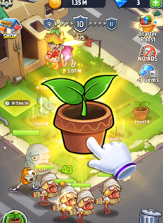 合并植物僵尸防御游戏截图3