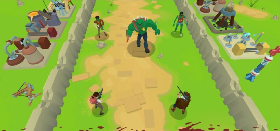 两个家伙和僵尸双人版游戏截图3