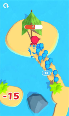 沙滩占领竞赛游戏截图2