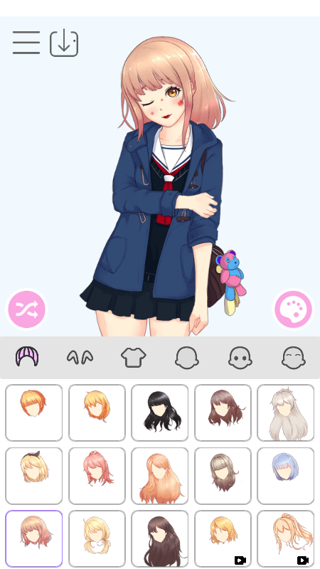 洛丽塔女孩换装游戏截图1