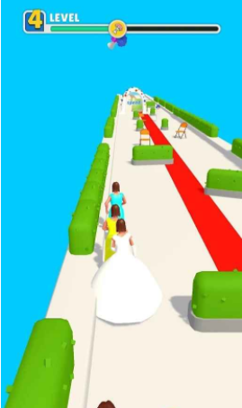 伴娘抢手捧花-游戏截图1