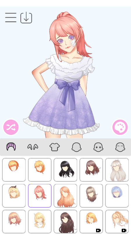 洛丽塔女孩换装游戏截图2